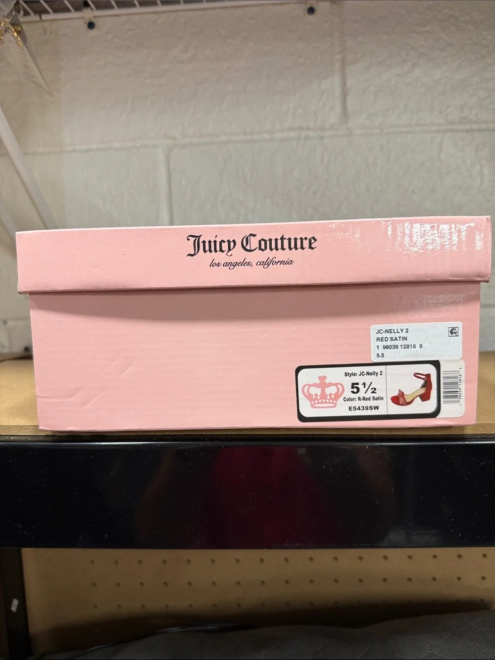 Juicy Couture red satin